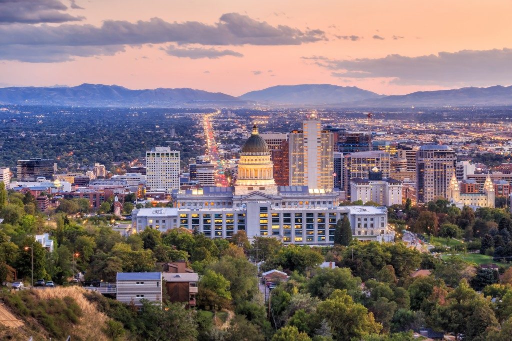 Utah cityscape