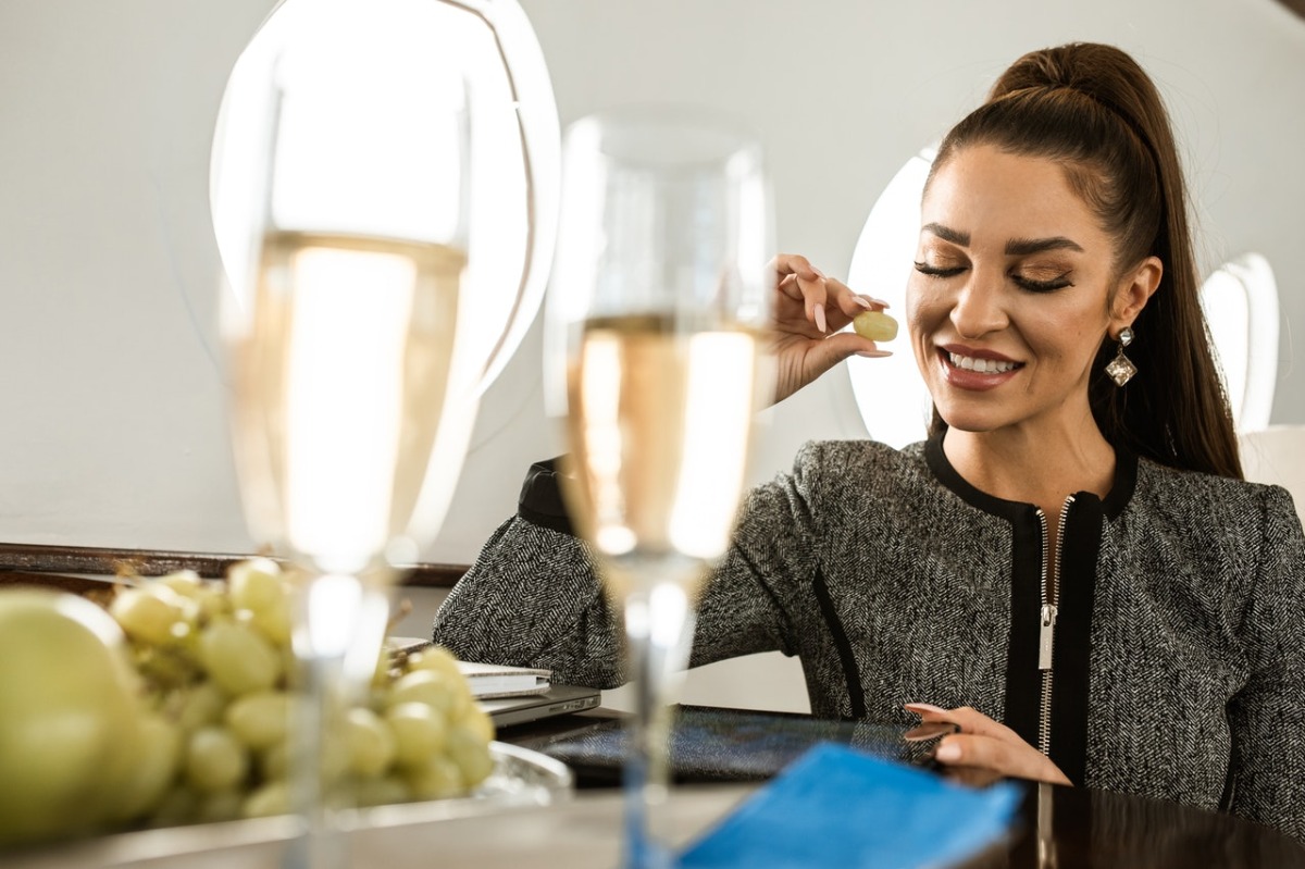 woman eating