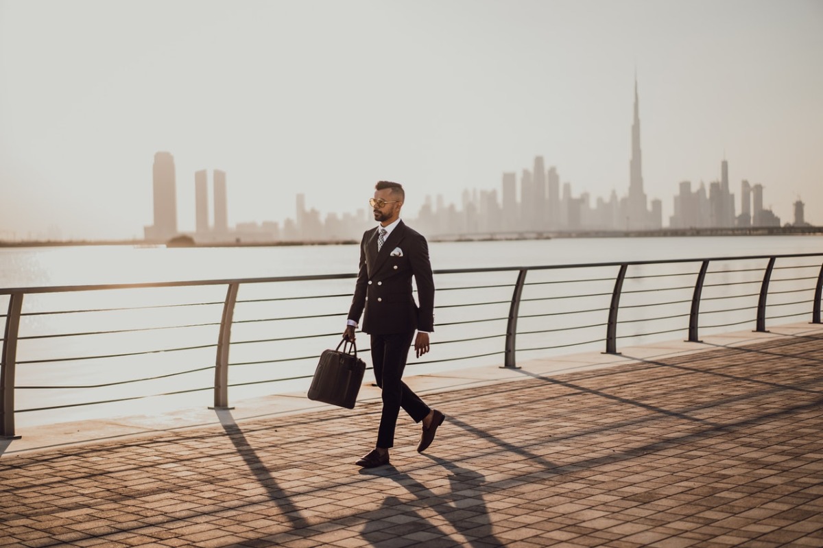 man walking