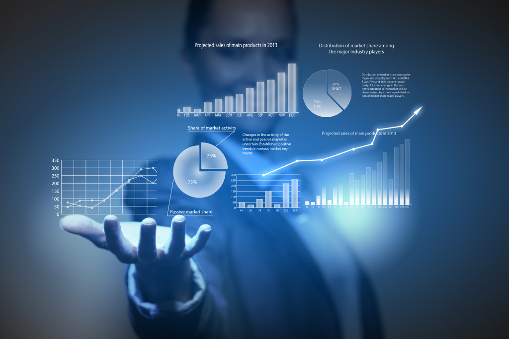 man and graphs