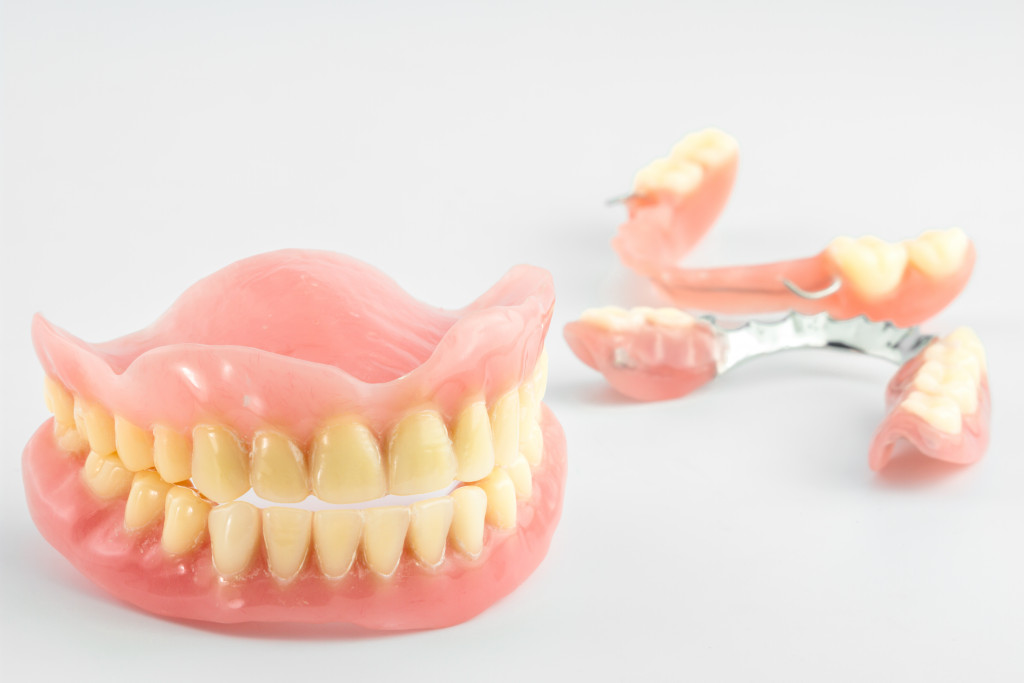 Teeth and dentures for people`